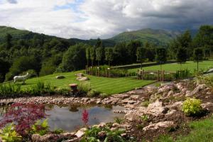 Garden planting tailored to provide colour year round in ambleside