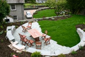 Chapel Style, Langdale, Lake District newly landscaped garden