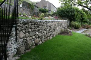 Chapel Style, Langdale, Lake District; our stone steps and walling after works