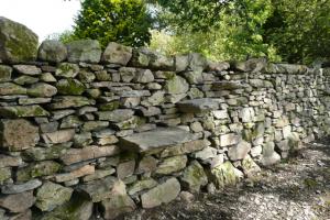 Stone walling in Cumbria