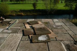 Paved Cumbria Garden Taking Shape